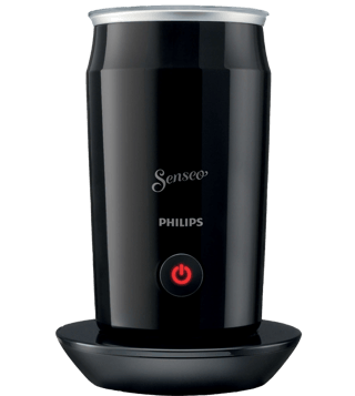 senseo milk foamer black
