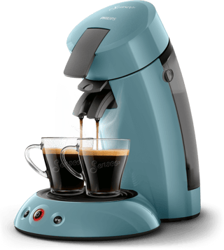 senseo machines original blue gray