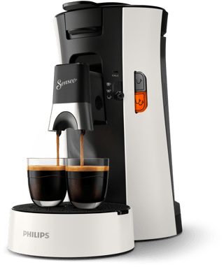 senseo machines select white